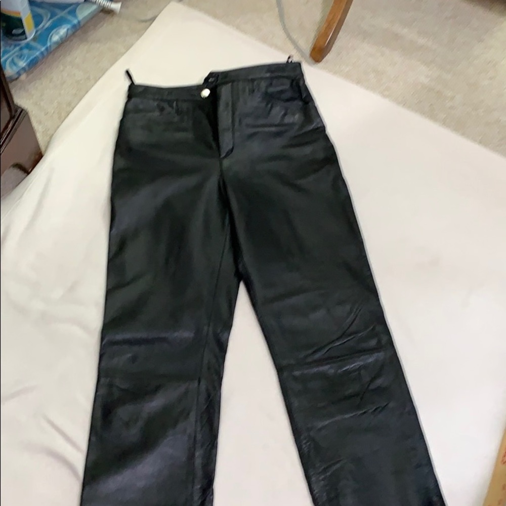 Leather pants